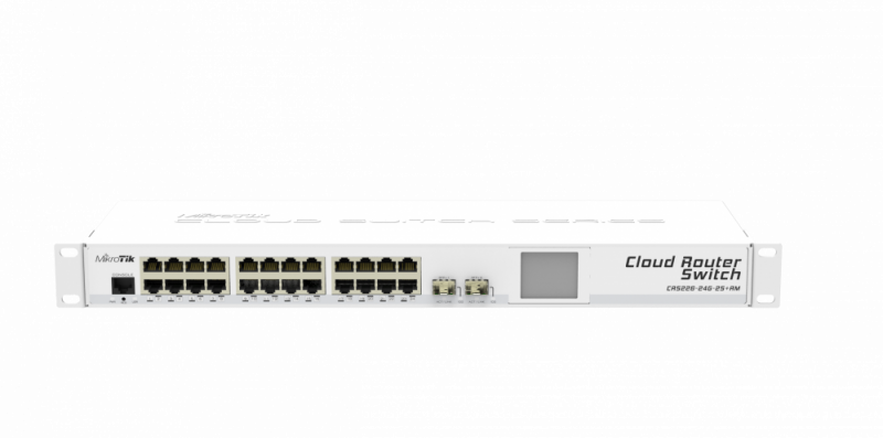 Фото Mikrotik CRS326-24G-2S+RM Mikrotik CRS326-24G-2S+RM